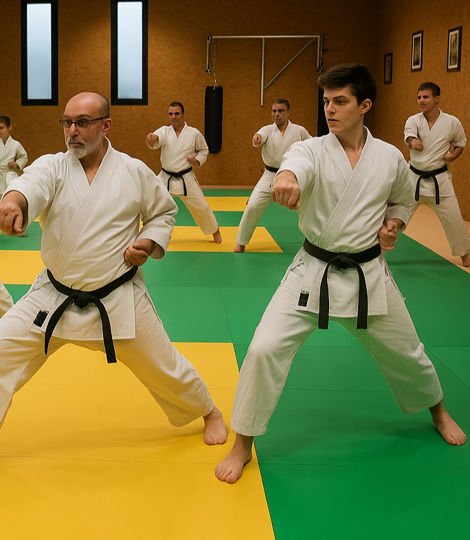 Cours de karaté pour ados et adultes